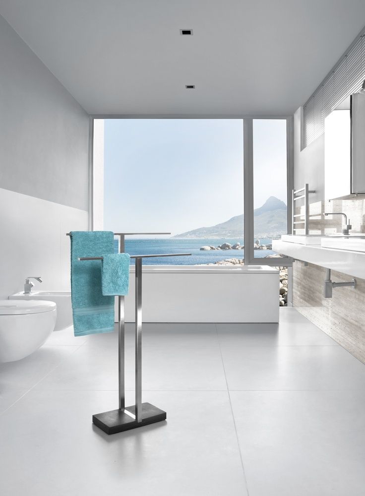 Подборка Полотенцесушители в интерьере ванной комнаты: совмещаем красоту и практичность на фото
				