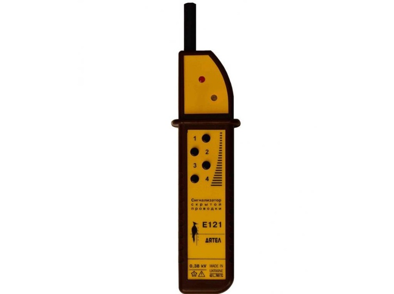 Сигнализатор Е121 для поиска скрытой проводки в стенах