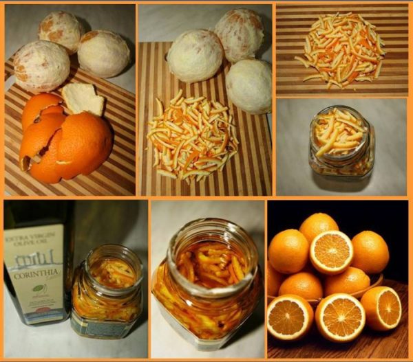 Приготовление эфирного масла апельсина дома