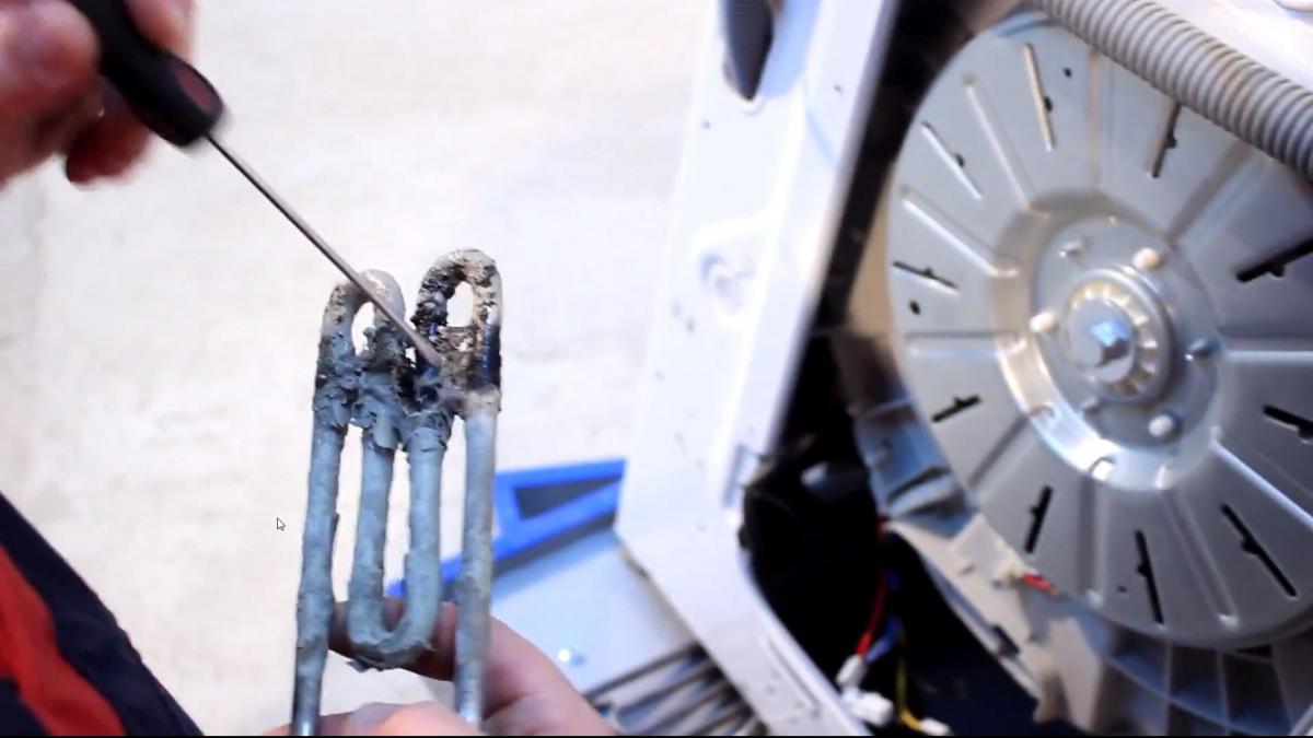 Почему в стиральной машине не греется вода: сломался ТЭН