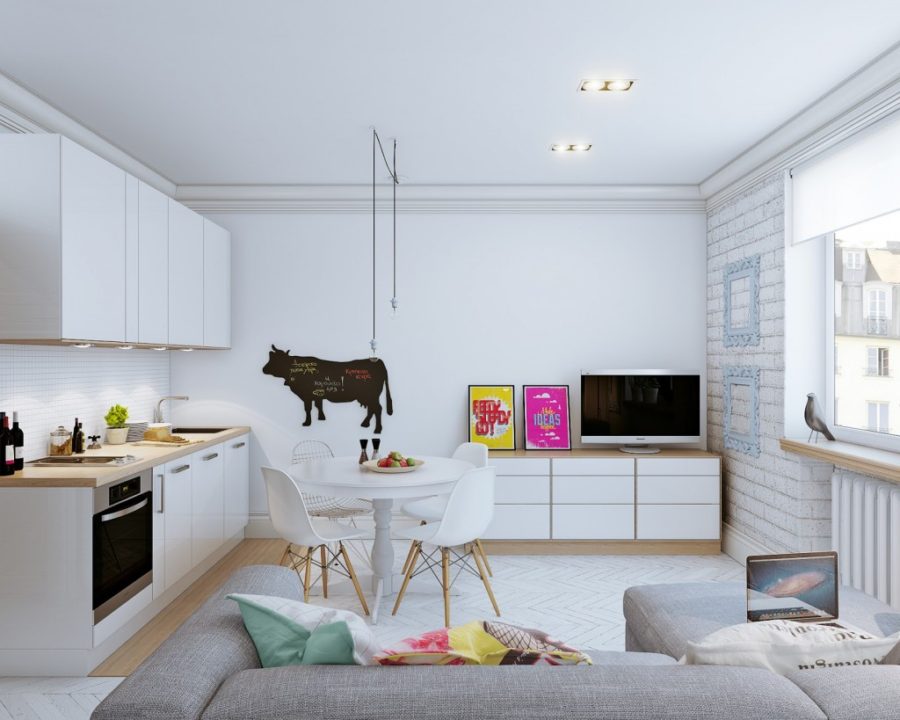 25-square-meter breezy apartment