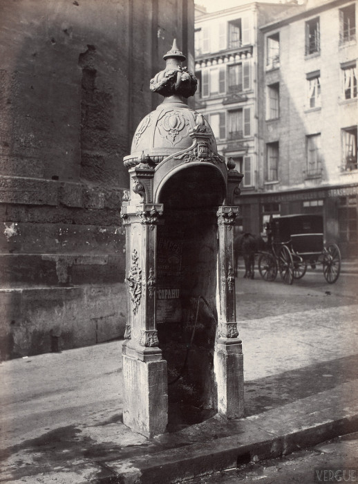Общественные туалеты и писсуары Парижа. 1865 - 1875 год (22 фото)