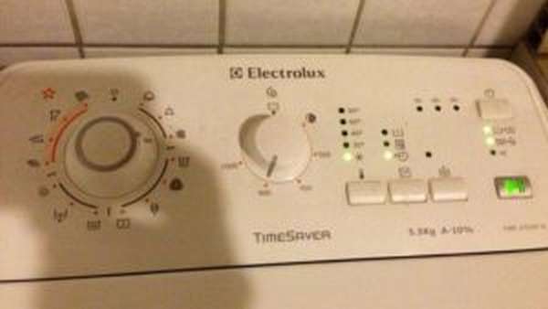 Что означают значки на стиральной машине Электролюкс
