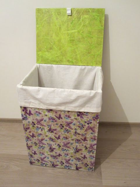 Ящик для белья из картона и бумажных салфеток, фото № 33