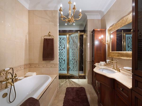 бра для ванной комнаты в классическом стиле, фото 26