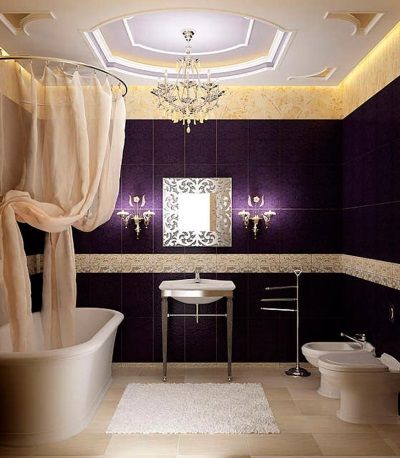 Ванная комната в классическом стиле фото