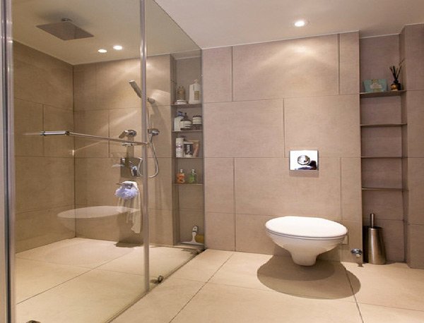 shower area