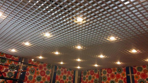 Первое, что нужно сделать, монтируя освещение потолка Грильято - подготовить светодиодные светильники, изготовленные аналогичной фирмой