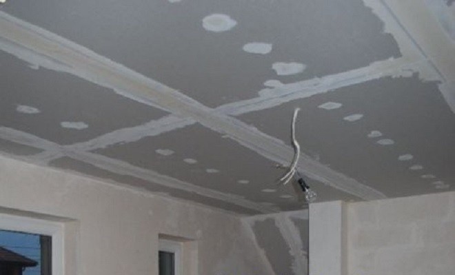 Как сделать подвесной потолок из гипсокартона