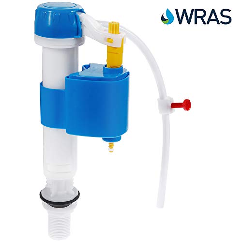 Rovtop Toilet Fill Valve, with Adjustable Quick Shut Off and Perfect Flush Anti-Siphon