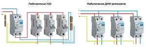 Правила подключения дифавтомата