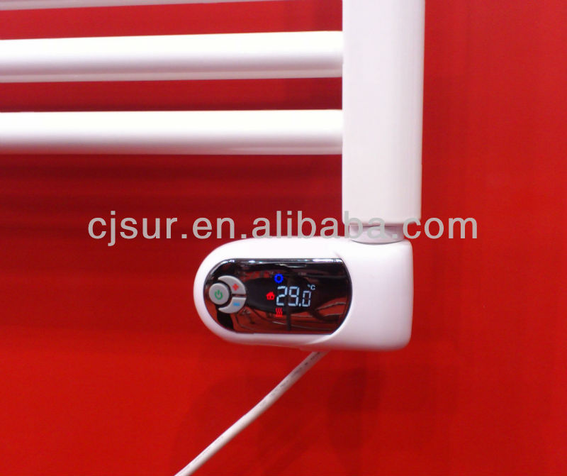 Bathroom heating 1200W electric towel rail with air blower