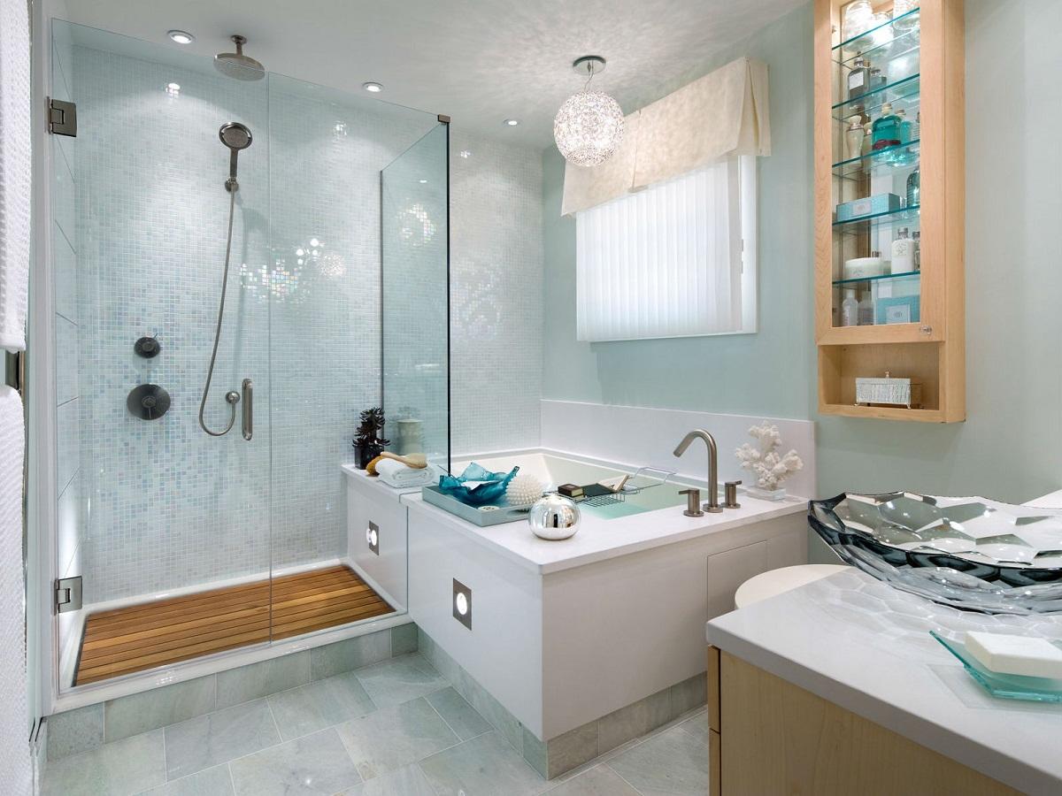 Аксессуары следует размещать таким образом, чтобы они не ухудшали эксплуатационные свойства ванной комнаты 