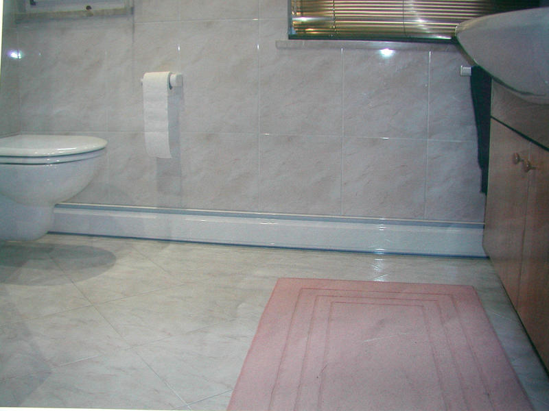 При выборе плинтуса для ванной комнаты следует учитывать его качество, характеристики и внешний вид 