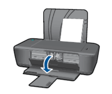 Открыть боковую крышку принтера HP