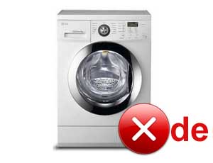 Ошибка de на стиральной машине lg