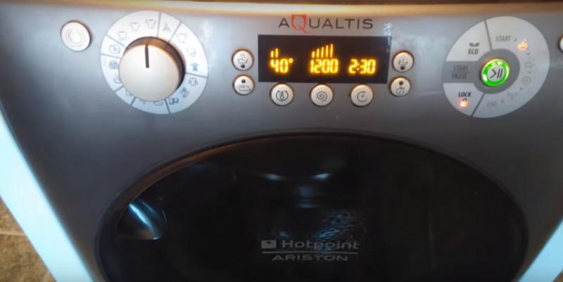 панель стиральной машины Аристон Аквалтис