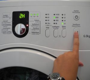 Отмена стирки в стиральной машине Samsung