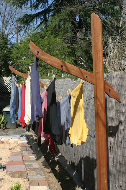gloved clothesline ideas
