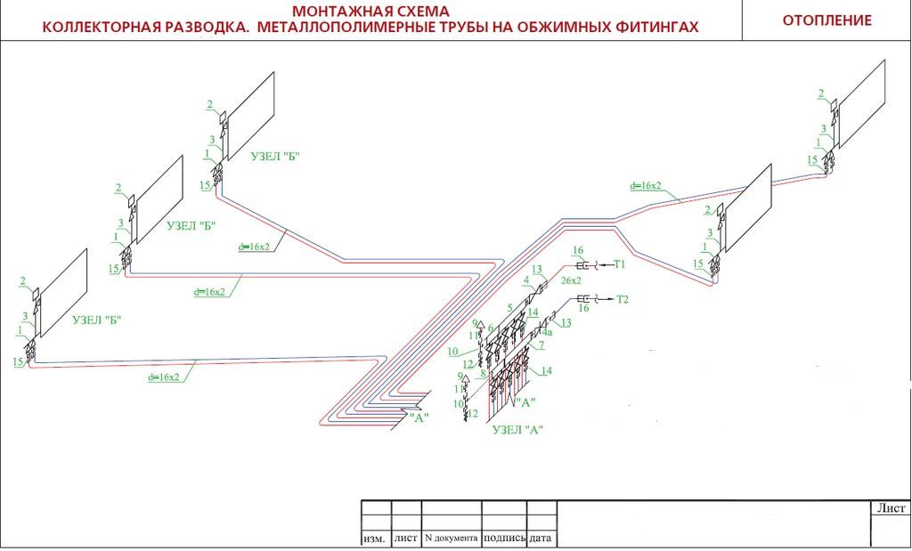 Montazhnaya-kollektornaya-sxema-otopleniya-metallopolimernye-truby-na-obzhimnyx-fitingax