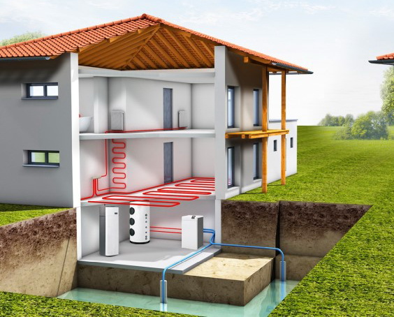 тепло земли для отопления дома