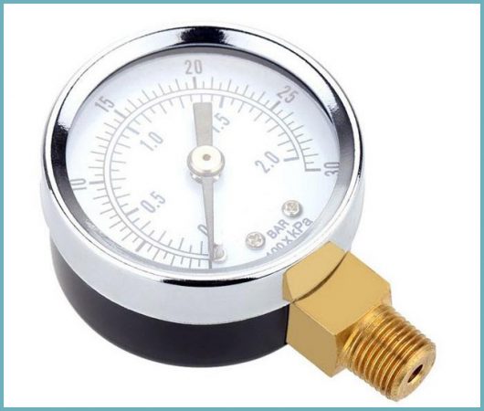 измерение давления воды