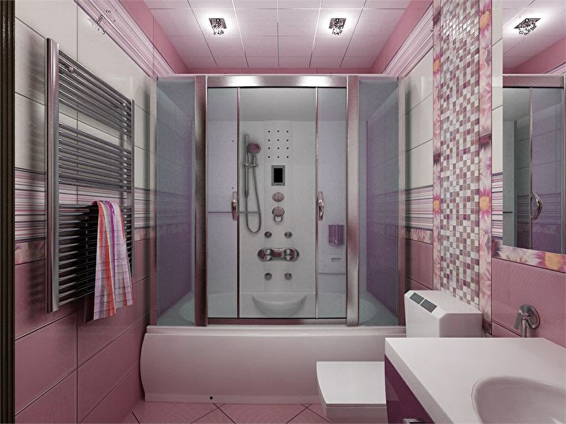 Дизайн интерьера ванной комнаты в хрущевке