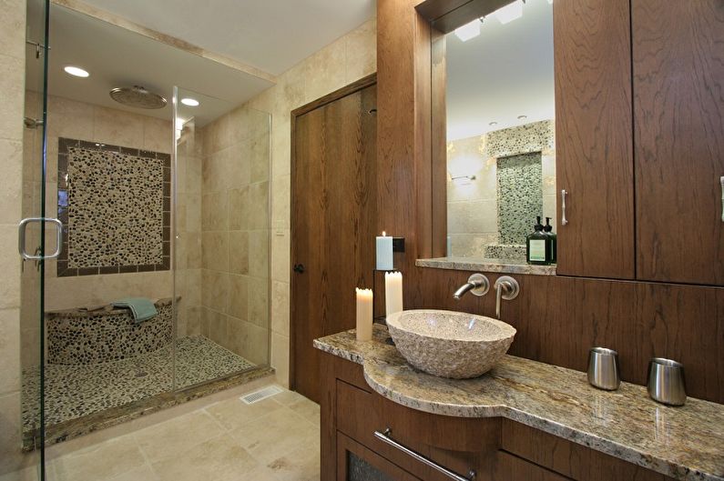 Раковина для ванной комнаты - Натуральный камень и его имитация