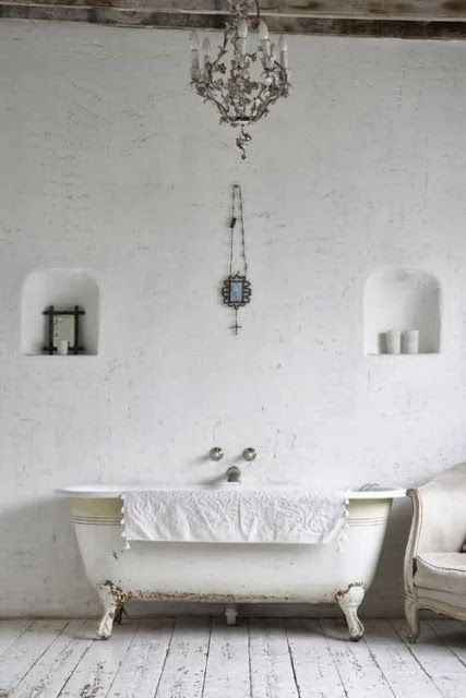 Интерьер ванной в стиле прованс