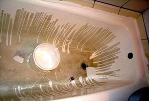 Какие используются материалы для восстановления эмалированной поверхности ванны