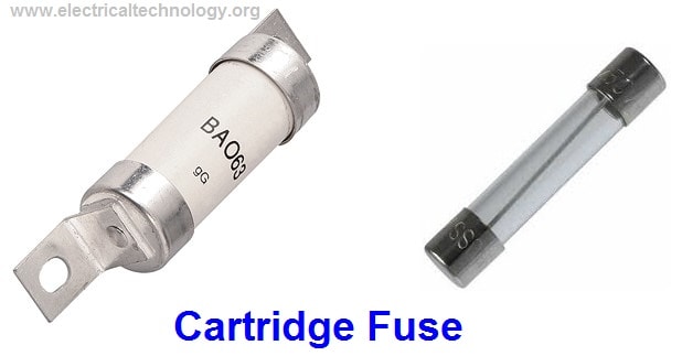 Cartridge fuse and types of Cartridge fuses