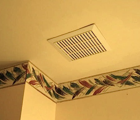Bathroom ceiling fan