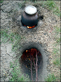 wood burning fox stove