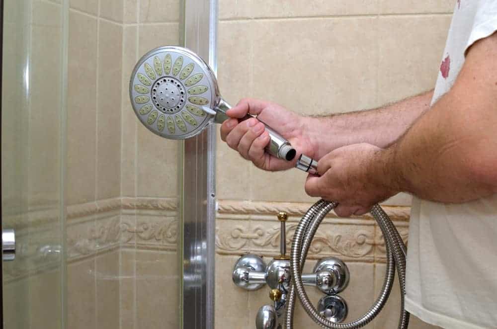Wash and Replace the Shower Head