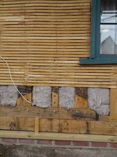 утепление деревянного дома снаружи пенопластом